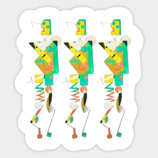 3 Nice Ladies Sticker